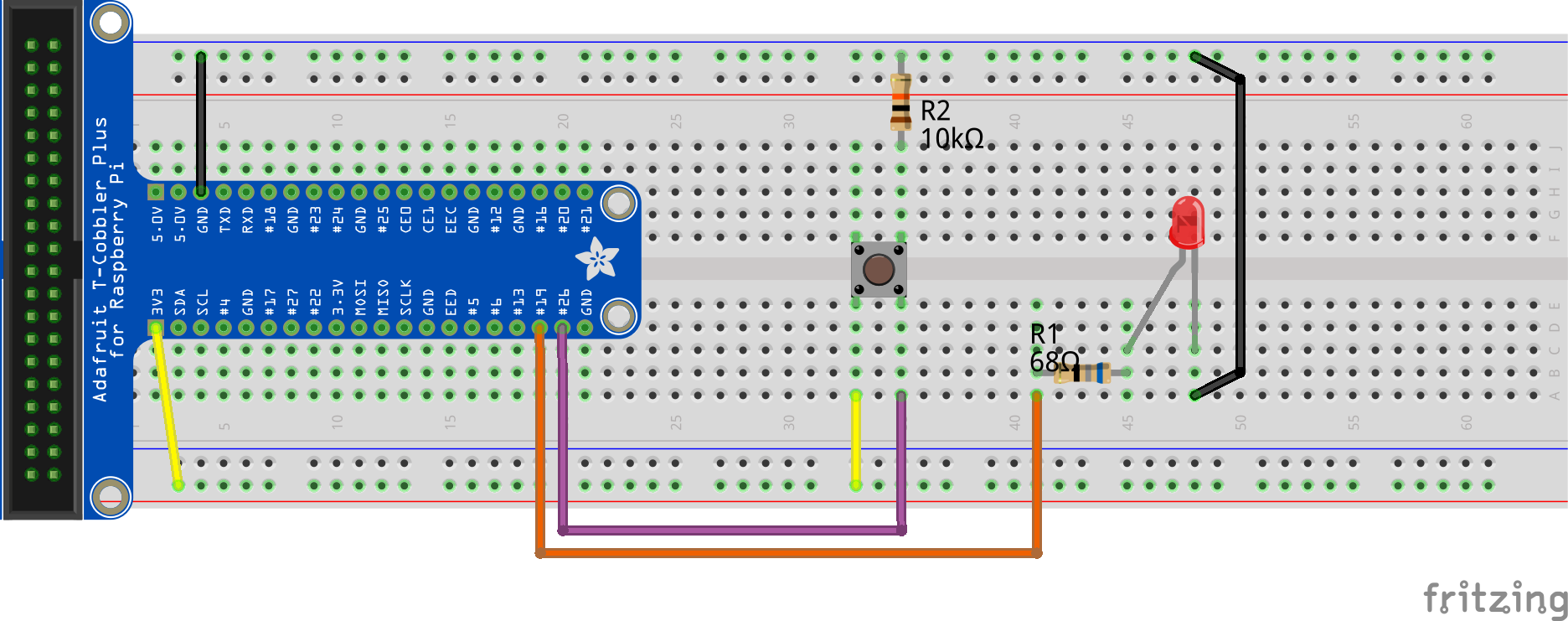 LEDButton Layout