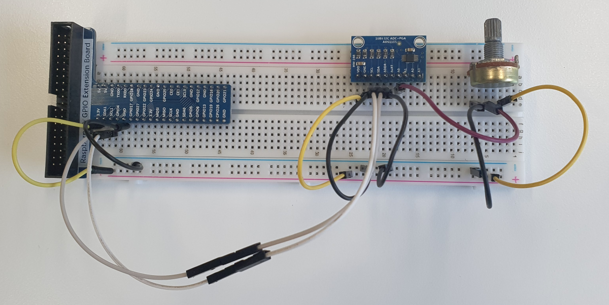 ADS1115 Breadboard