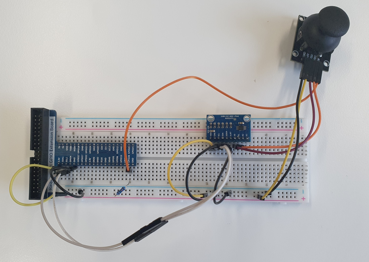 Joystick Analog Breadboard