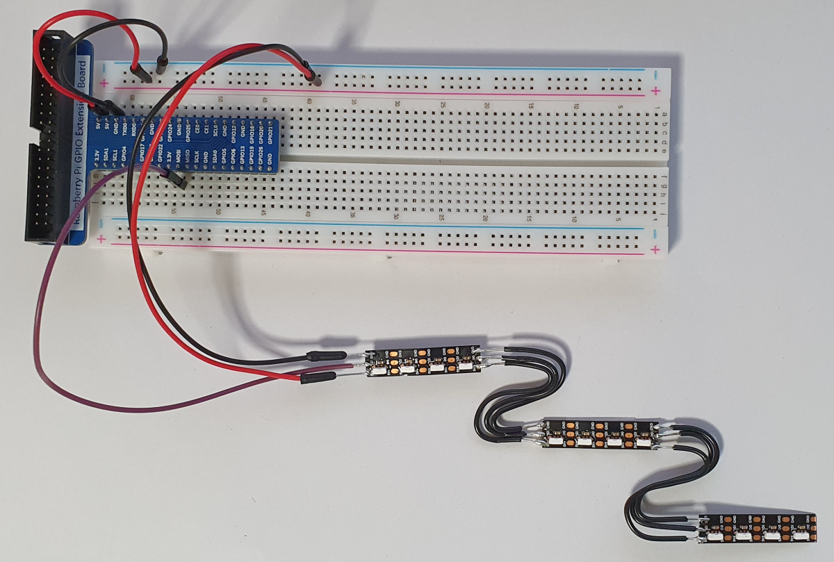 LED Matrix Breadboard