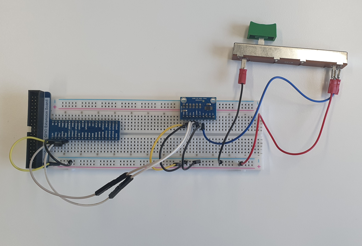 Potentiometer Breadboard