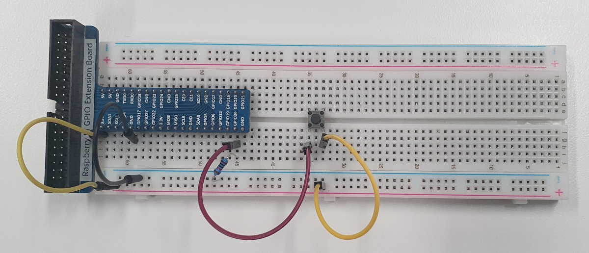 Simple Button Breadboard